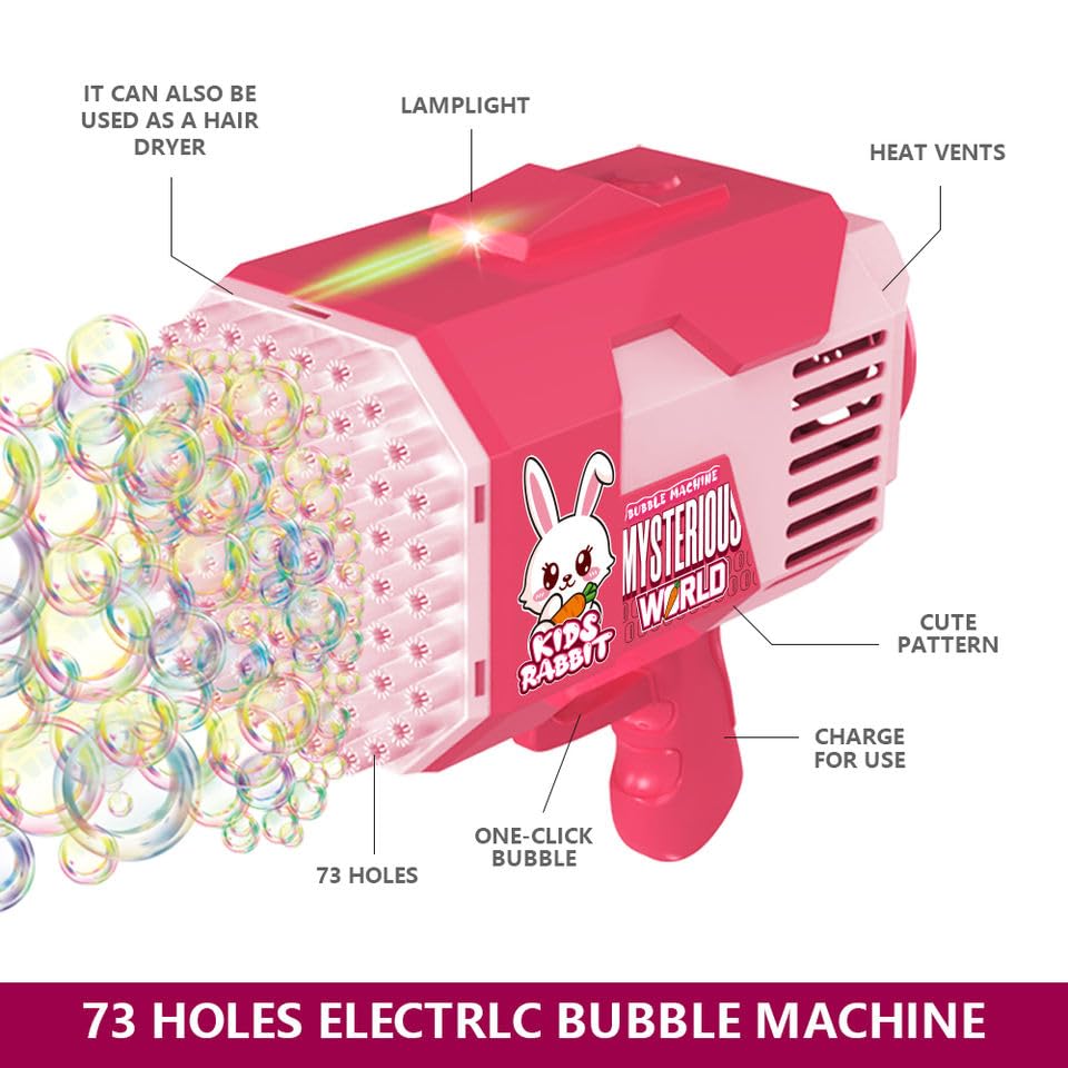 73 Hole Bubble Gun
