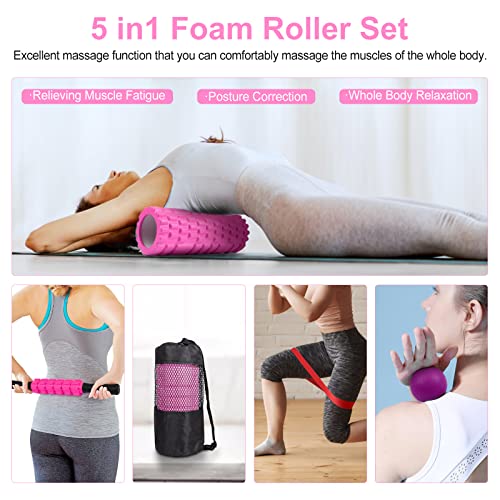 Massage Foam Roller Set